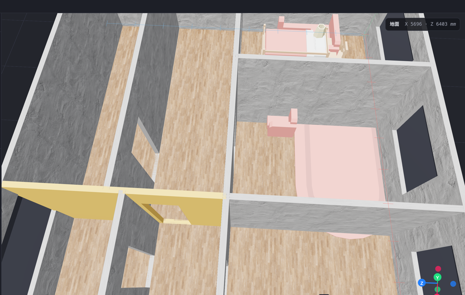 StoreySG real-scale 3D room in the browser